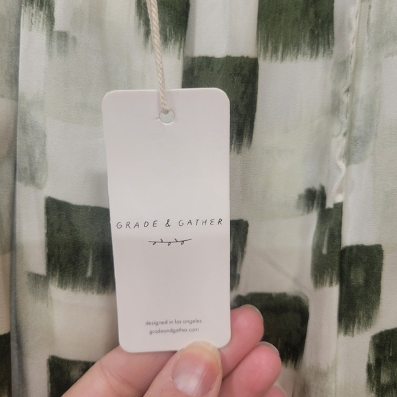 Checkered Silky Pants - Picture 6 of 9